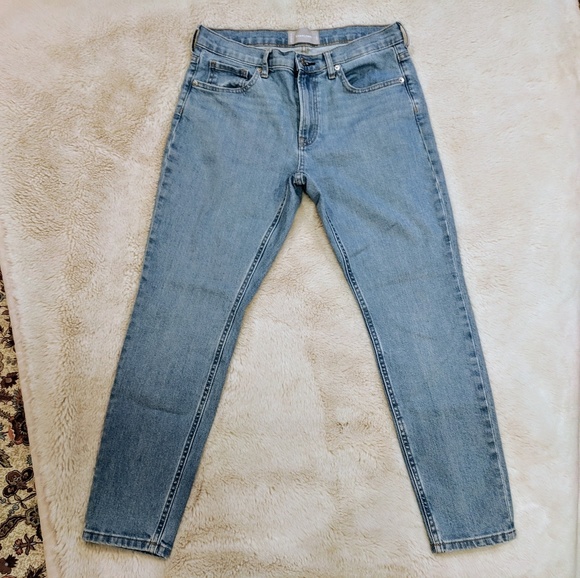 Everlane Denim - Everlane Mid Rise Skinny Ankle Jeans